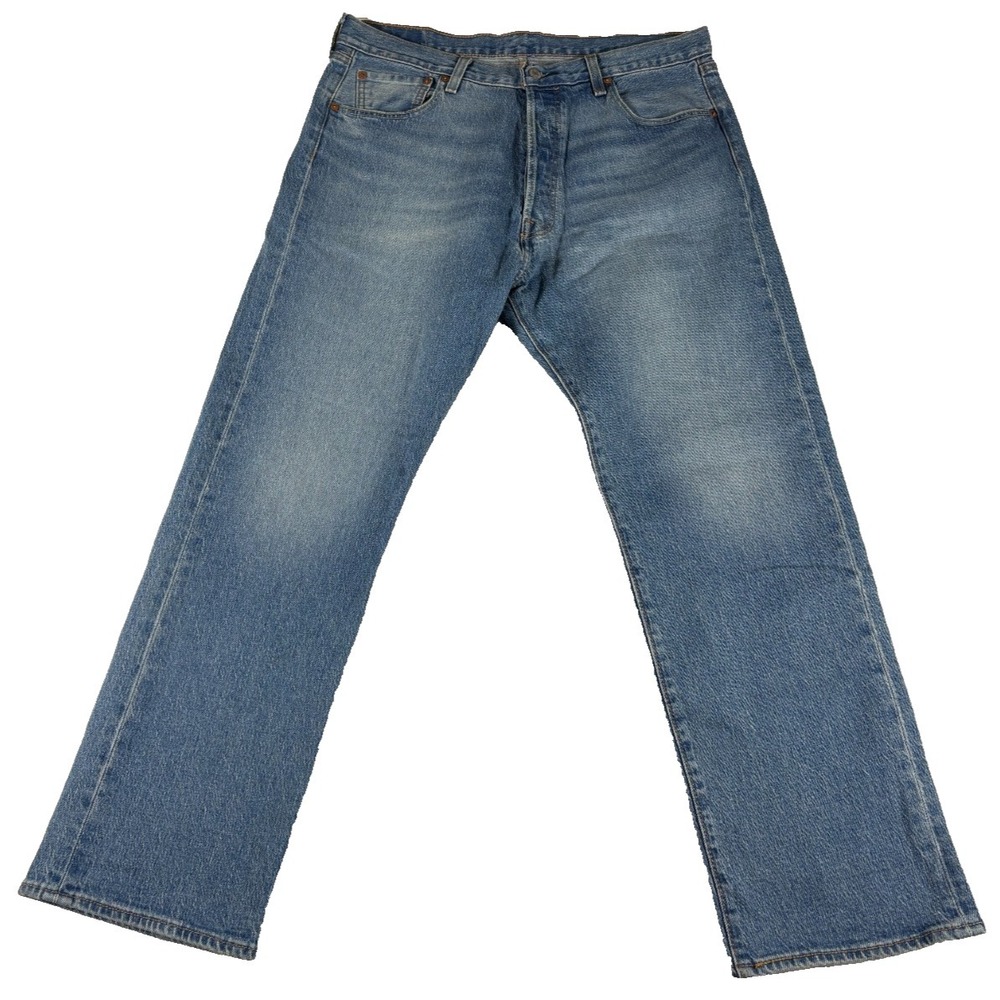 Levi's 501 Original Jeans Mens 36x30 (37x29.5) Blue Denim Straight Leg "93